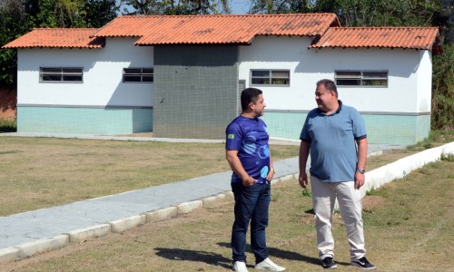 Secretários visitam novo centro de treinamento do Barra Mansa Futebol Clube